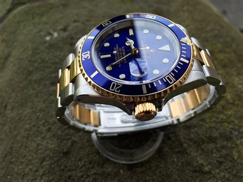 rolex blau|rolex submariner gold watch.